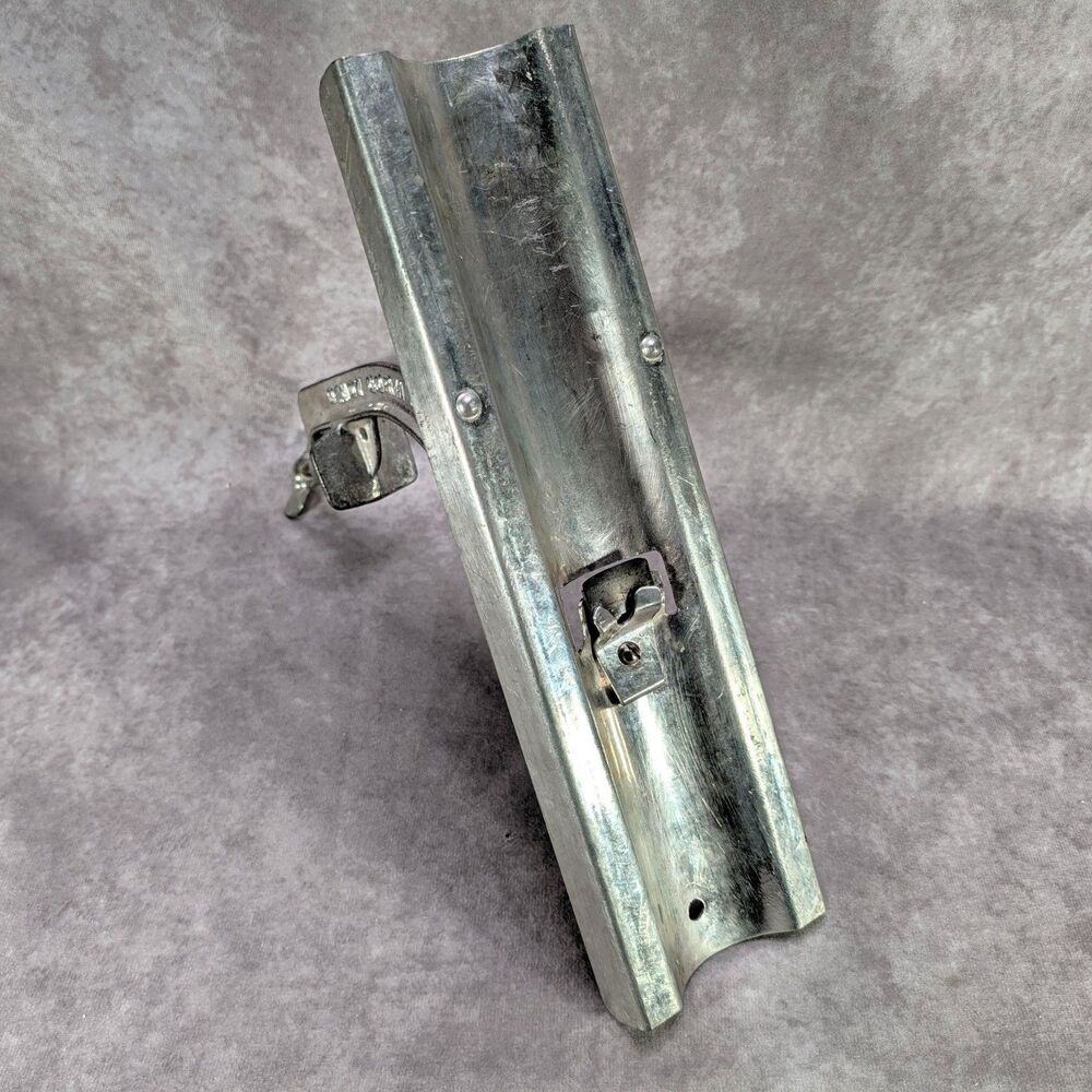 Vintage Dandy Corn Cutter Clamp On Desk Table Top Mount Silver Metal Kitchen USA